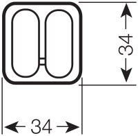 Osram DULUX D Energiesparlampe 26W/830 G24D-3 FS1