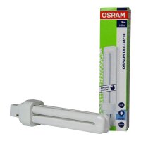 Osram DULUX D Energiesparlampe 18W/840 G24D-2 FS1