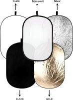 Godox RFT-05 - 5in1 Disc Kit Faltreflektoren-Kit 80x120 cm