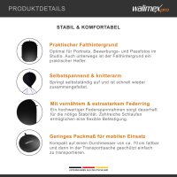 walimex pro Falthintergrund 150x200cm schwarz/weiß PE