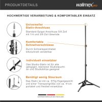 walimex wT-802 Lampenstativ, 108cm