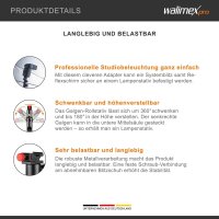 walimex Metall Blitz- und Schirmhalter