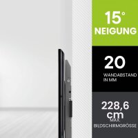 One for All TV Wandhalterung 84 Ultraslim Tilt...