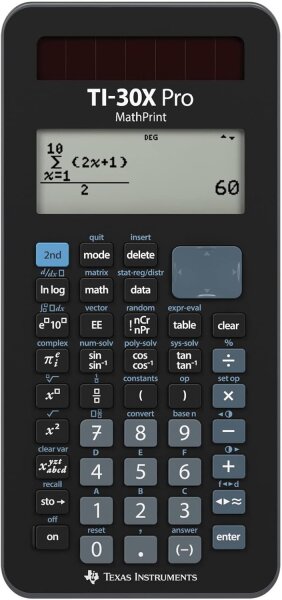 Texas Schulrechner TI-30 X Pro MathPrint Battery
