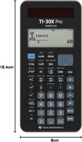 Texas Schulrechner TI-30 X Pro MathPrint Battery