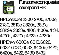 HP 3YM62AE Tintenpatrone schwarz No. 305 XL