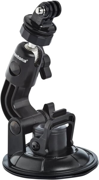 mantona Saugnapfhalterung XL 1/4Zoll + GoPro Mount