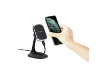 Pitaka MagEzMount Qi DeskTop Black