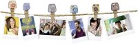 Fujifilm Instax Design Clips 10er Set Motiv Kamera mit...