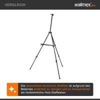 walimex pro Atelierstaffelei Aluminium XL  180cm