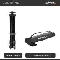 walimex pro Atelierstaffelei Aluminium XL  180cm