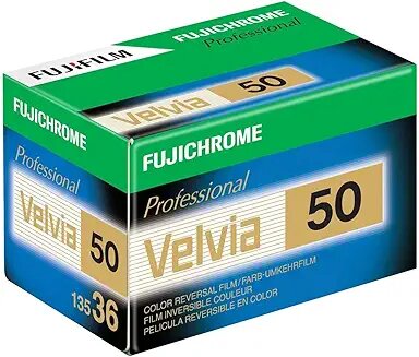 1 Fujifilm Velvia 50    135/36