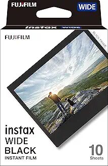 1 Fujifilm instax wide Film black frame