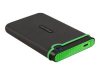 Transcend StoreJet 25M3C Externe Festplatte 2 TB 2.5" USB Typ-C 3.2 Gen 1 (3.1 Gen 1) Schwarz, Grün