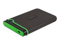 Transcend StoreJet 25M3C Externe Festplatte 2 TB 2.5" USB Typ-C 3.2 Gen 1 (3.1 Gen 1) Schwarz, Grün