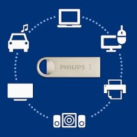Philips USB 2.0             32GB Moon Vintage Silver