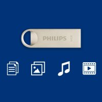Philips USB 2.0             64GB Moon Vintage Silver