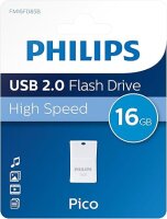 Philips USB 2.0             16GB Pico Edition Ocean Blue