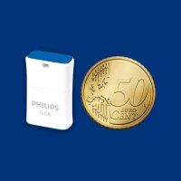 Philips USB 2.0             16GB Pico Edition Ocean Blue