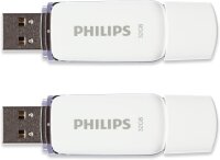 Philips USB 2.0 2-Pack      32GB Snow Edition Shadow Grey