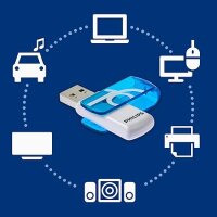 Philips USB 2.0             16GB Vivid Edition Ocean Blue