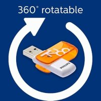 Philips USB 2.0            128GB Vivid Edition Sunrise Orange