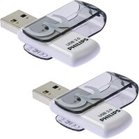 Philips USB 3.0 2-Pack      32GB Vivid Edition Shadow Grey