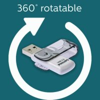 Philips USB 3.0 2-Pack      32GB Vivid Edition Shadow Grey