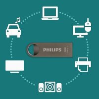 Philips USB 3.1             32GB Moon Space Grey