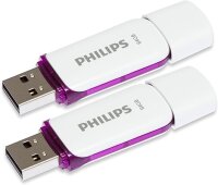 Philips USB 2.0 2-Pack      64GB Snow Edition Magic Purple