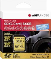 AgfaPhoto SDXC UHS II       64GB Professional High Speed...