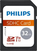 Philips SDHC Card           32GB Class 10 UHS-I U1