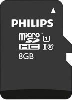 Philips MicroSDHC Card       8GB Class 10 UHS-I U1 incl. Adapter