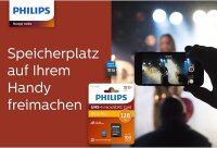 Philips MicroSDXC Card     128GB Class 10 UHS-I U3 incl. Adapter