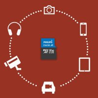 Philips MicroSDXC Card     256GB Class 10 UHS-I U3 incl. Adapter