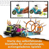LEGO® City Stunttruck mit Feuerreifen-Challenge--60357