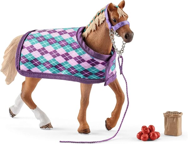 Schleich Horse Club        42360 Englisches Vollblut mit Decke