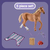 Schleich Horse Club        42360 Englisches Vollblut mit Decke