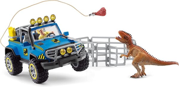 Schleich Dinosaurs         41464 Geländewagen Dino-Außenposten