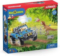 Schleich Dinosaurs         41464 Geländewagen Dino-Außenposten