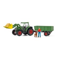 Schleich Farm World        42608 Traktor mit Anhänger