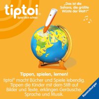 Ravensburger tiptoi (ohne Stift) Mein interaktiver Junior Globus