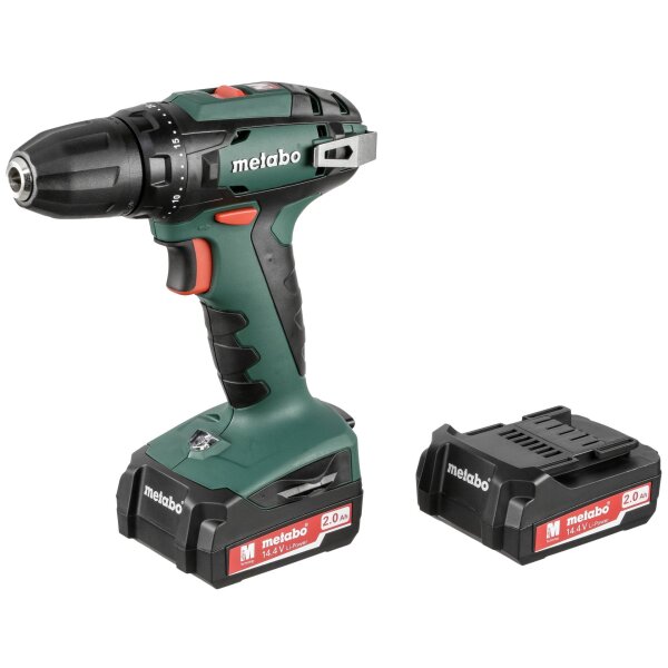 Metabo BS 14,4V + 2x Akku + Koffer Akku-Bohrschrauber