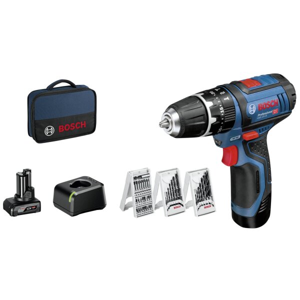 Bosch GSB 12V-15 Vorteils-Set 06019B690G