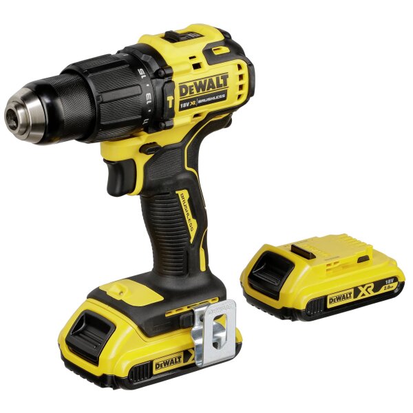 DeWalt DCD709D2T-QW Akku-Schlagbohrschrauber 18V
