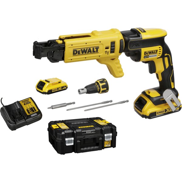 DeWalt DCF620D2K-QW Akku-Schnellbauschr.-Set, 18V