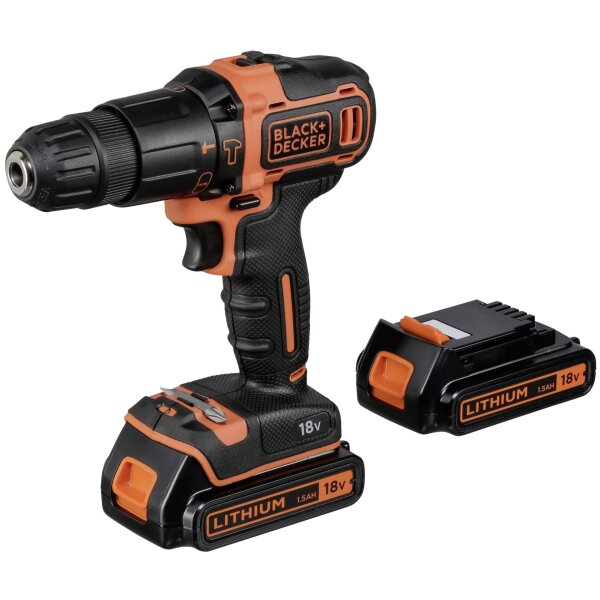 Black & Decker BDCHD18KB-QW Akku-Schlagbohrschrauber