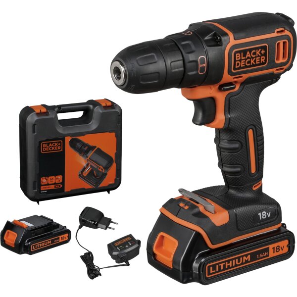 Black & Decker BDCDC18KB-QW Akku-Bohrschrauber