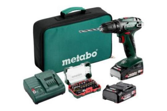Metabo BS 18 Set Akku-Bohrschrauber
