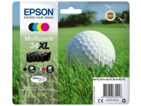 Epson Golf ball Multipack 4-colours 34XL DURABrite Ultra Ink